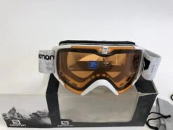 Skibril Salomon X-View White / Low Light