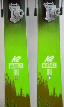 Ski K2 Wayback 88 (2020) + Plum Guide (NIEUW) -SneeuwSpel Winkel SkiK2Wayback88 Tail